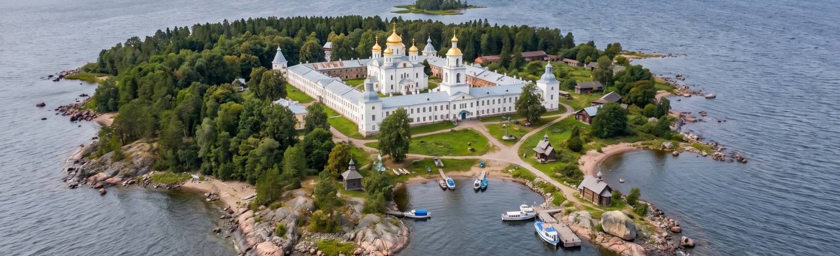 Места силы Карелии и остров Коневец