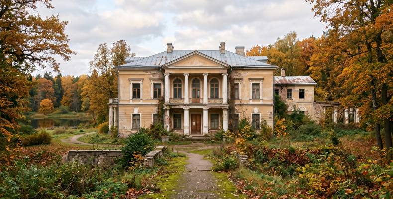 Старинные усадьбы Ленинградской области
