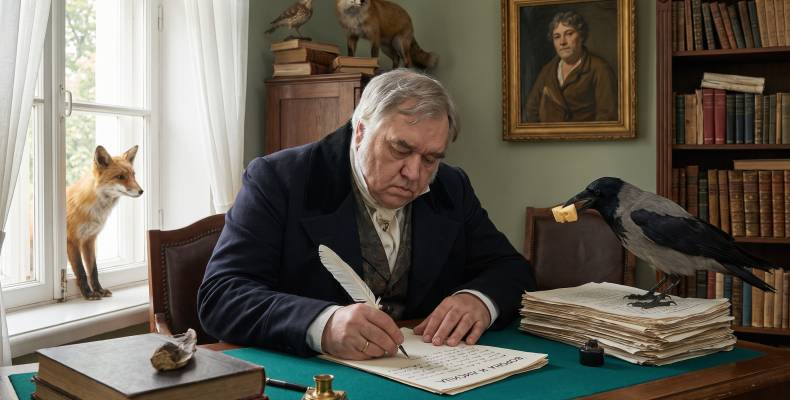Басни живут на Неве. И. А. Крылов в Санкт-Петербурге