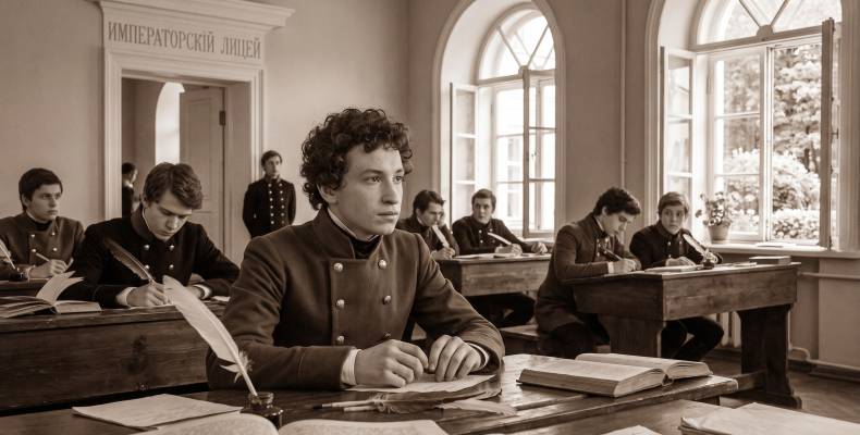 А.С. Пушкин в Царском Селе
