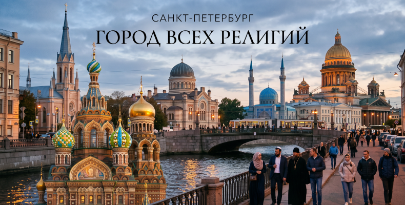 Петербург - уникальный город всех религий
