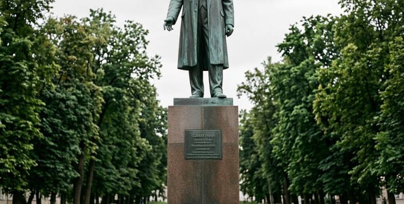 Я иду по земле Ломоносова 